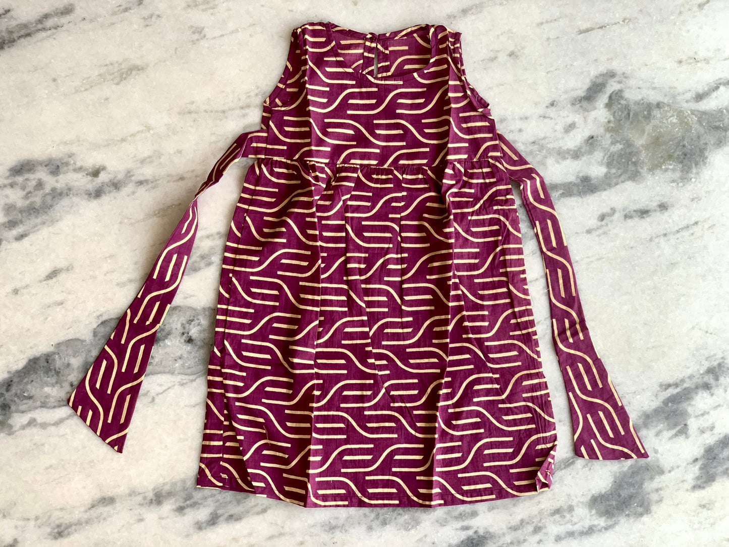 Magenta - Girl Frock