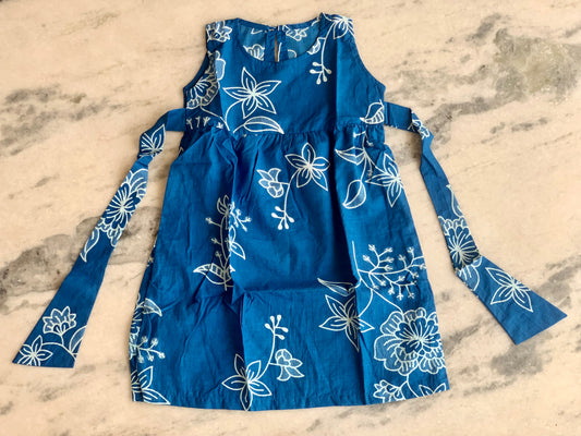 Royal blue - Girl Frock