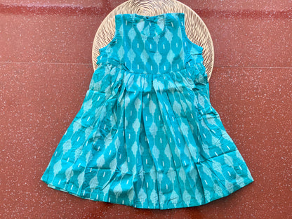 Aqua blue - Baby Frock