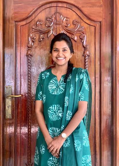 Emerald fern - ⁠Salwar suit set
