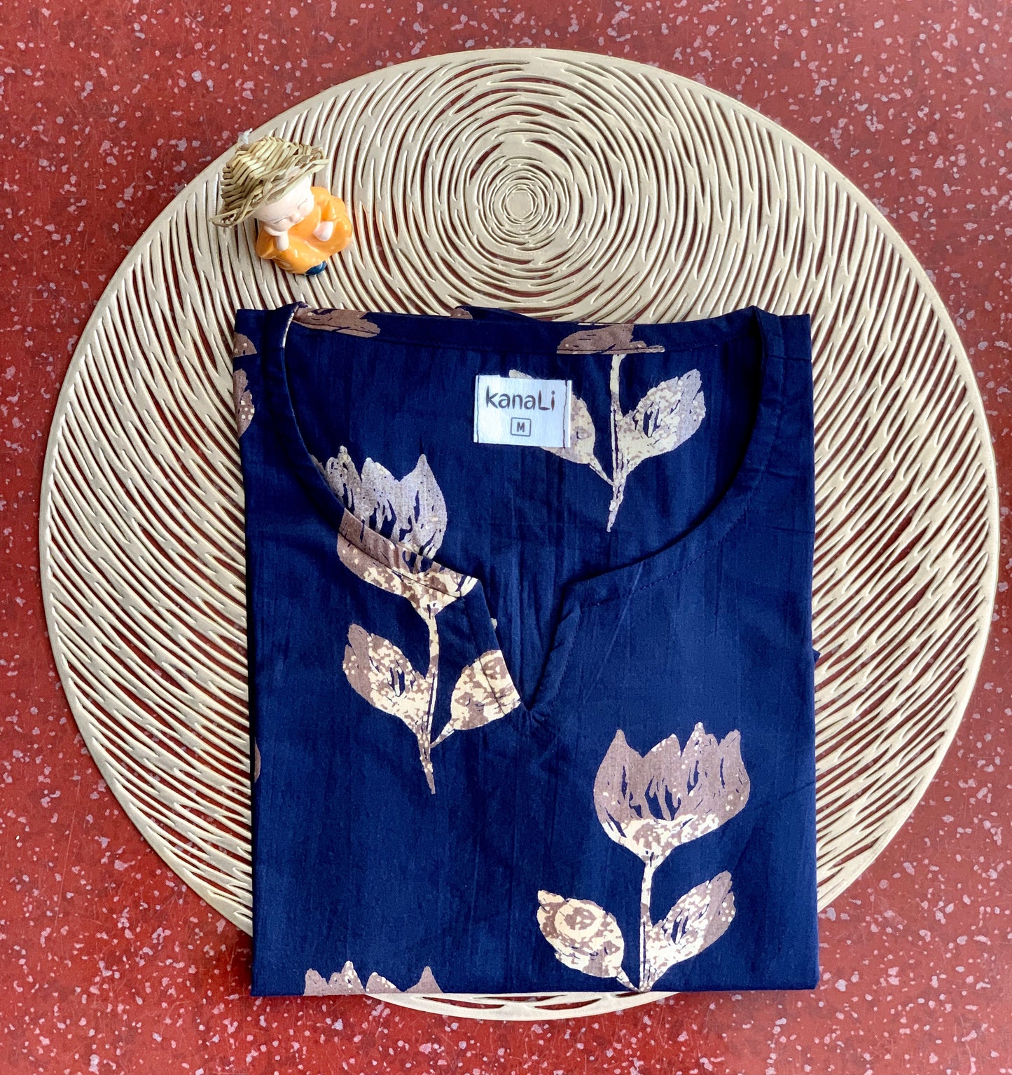 Indigo tulip - Kurti