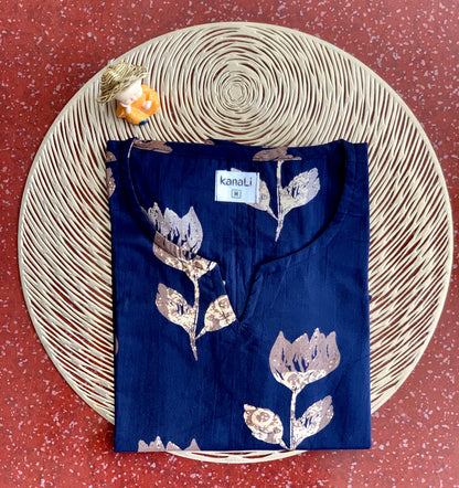 Indigo tulip - Kurti