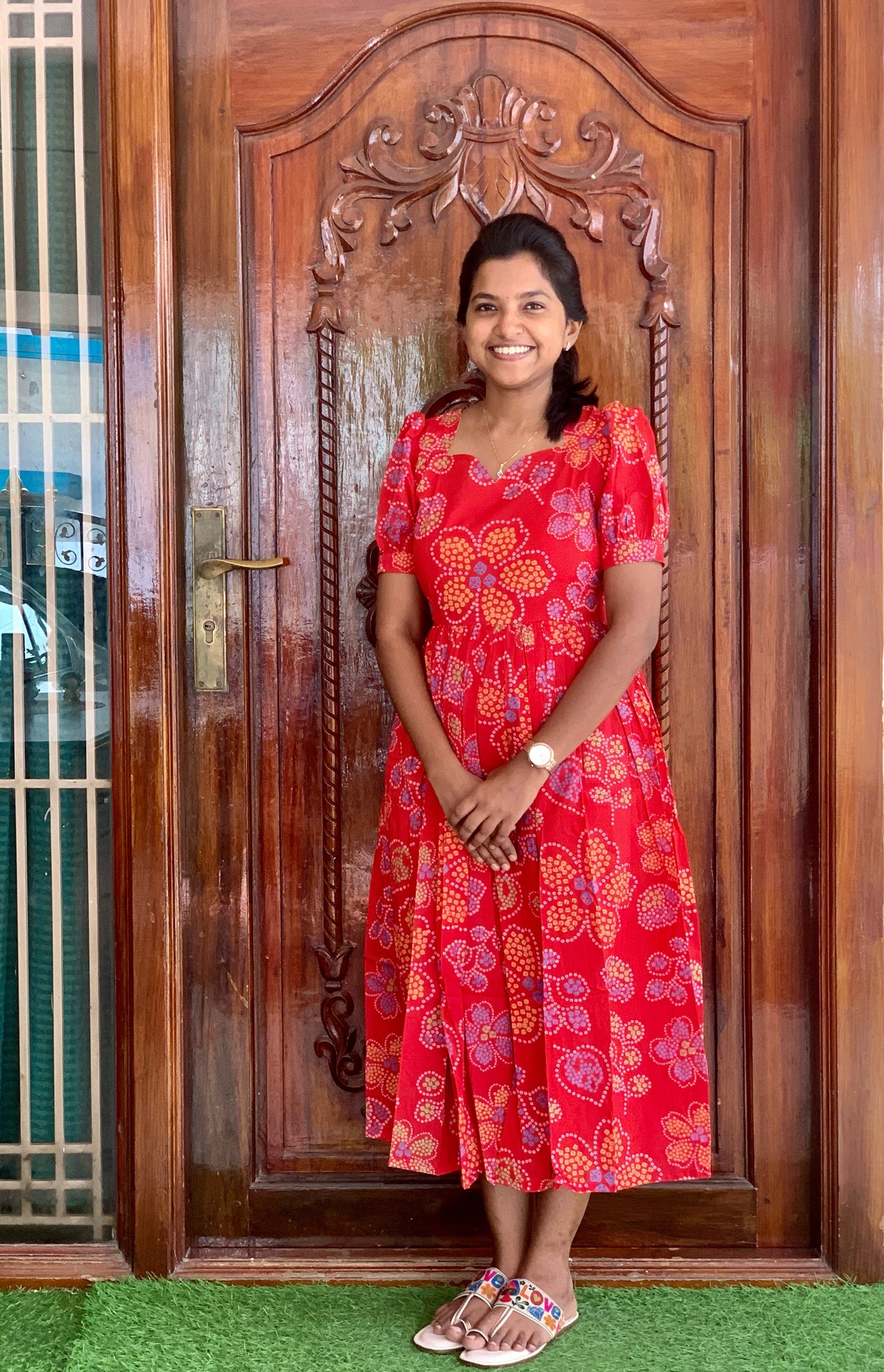 Red radiant - Maxi
