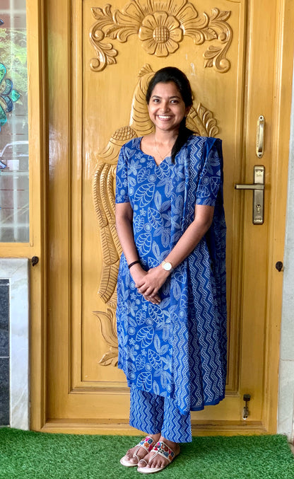 Blue raga - ⁠Salwar suit set