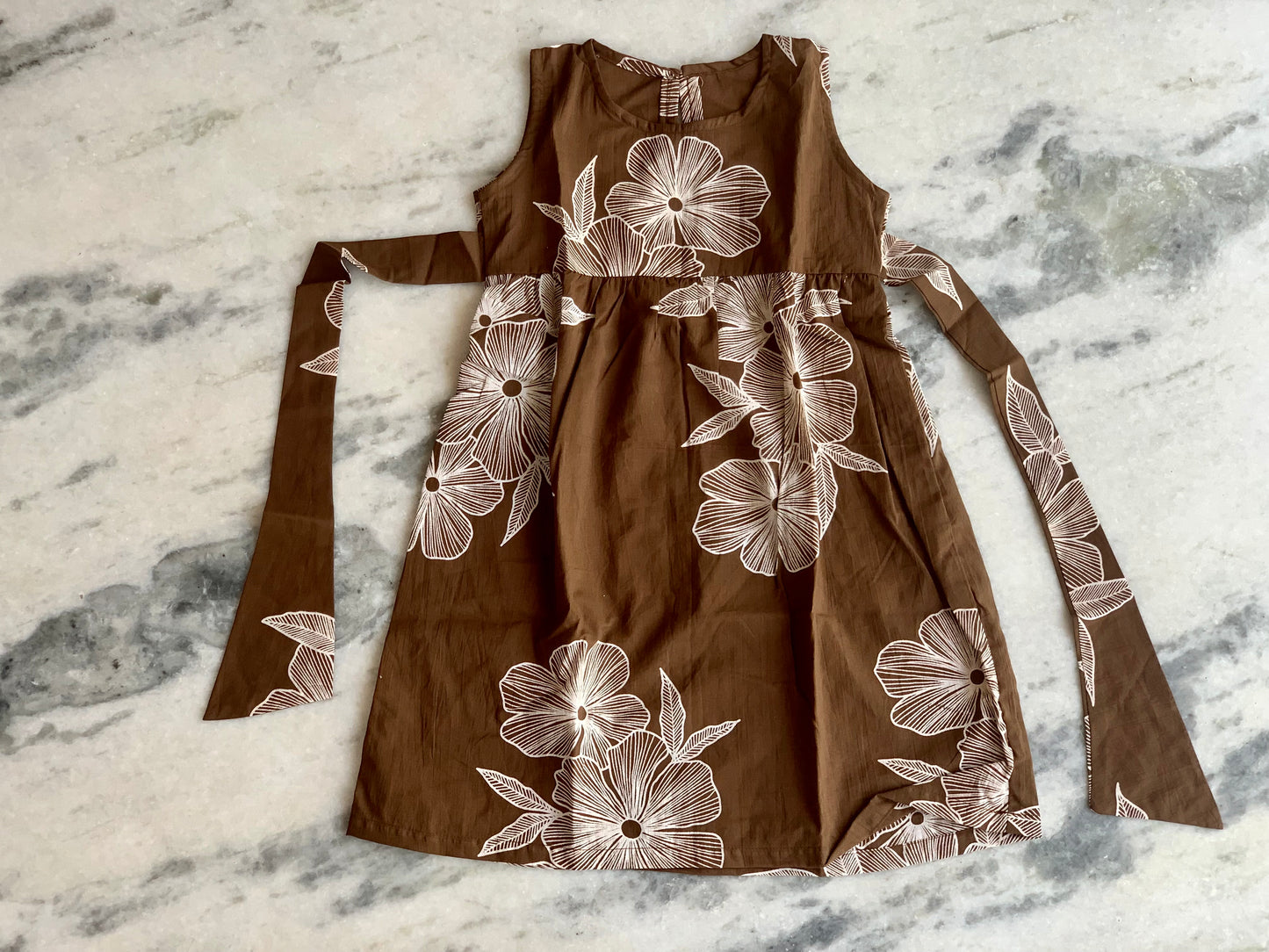 Choco brown - Girl Frock