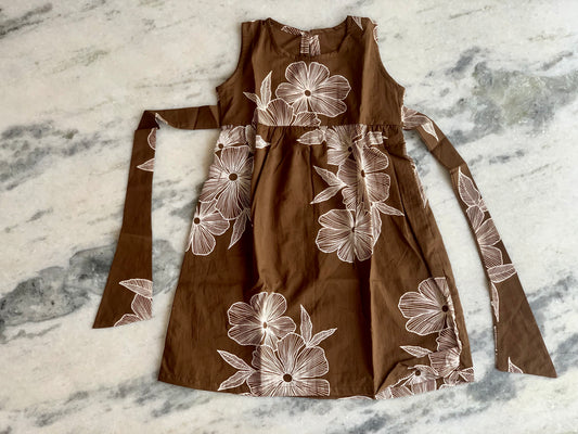 Choco brown - Girl Frock