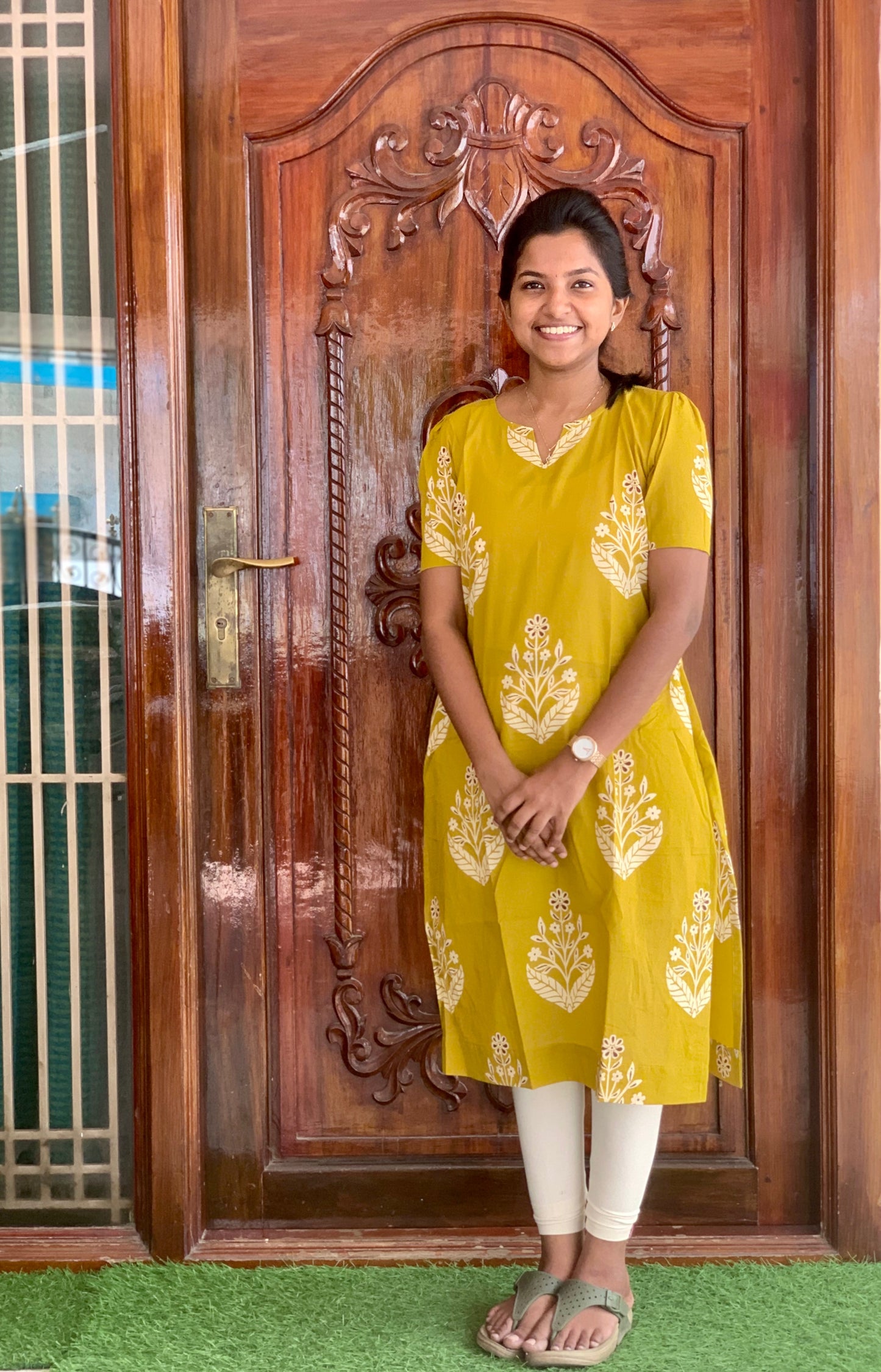 Yellow - Kurti