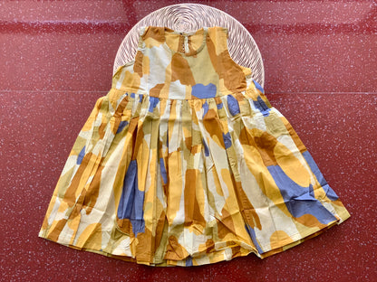 Abstract gold - Baby Frock