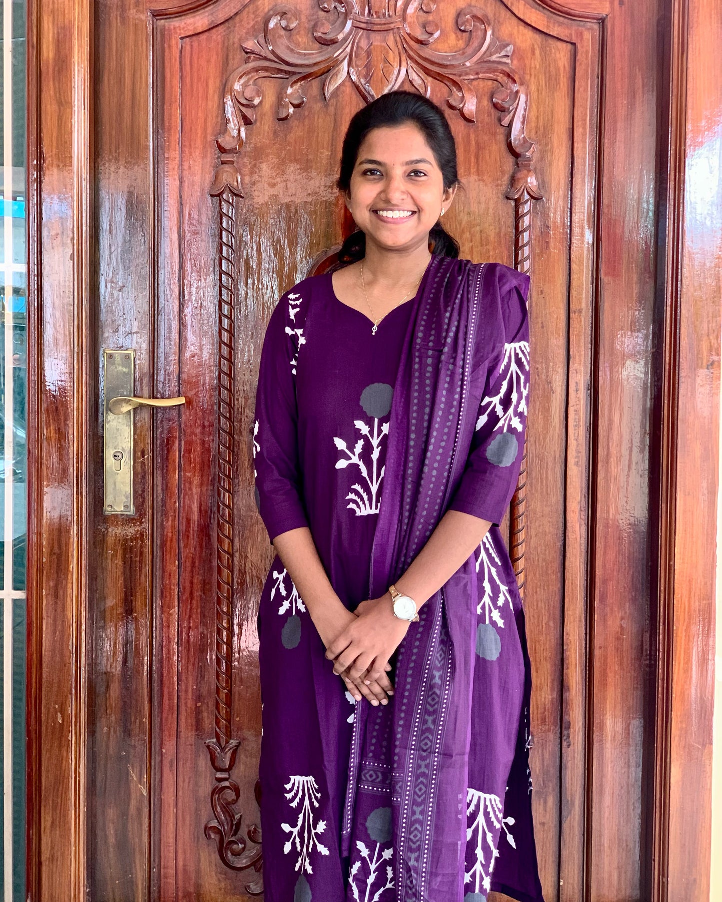 Pretty Purple - ⁠Salwar suit set