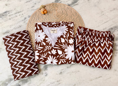 Chocolate - ⁠Salwar suit set