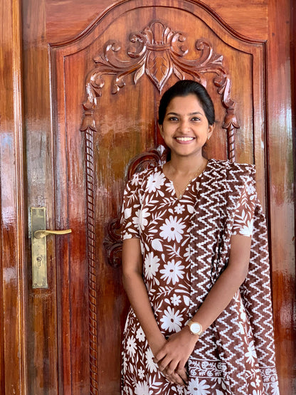 Chocolate - ⁠Salwar suit set