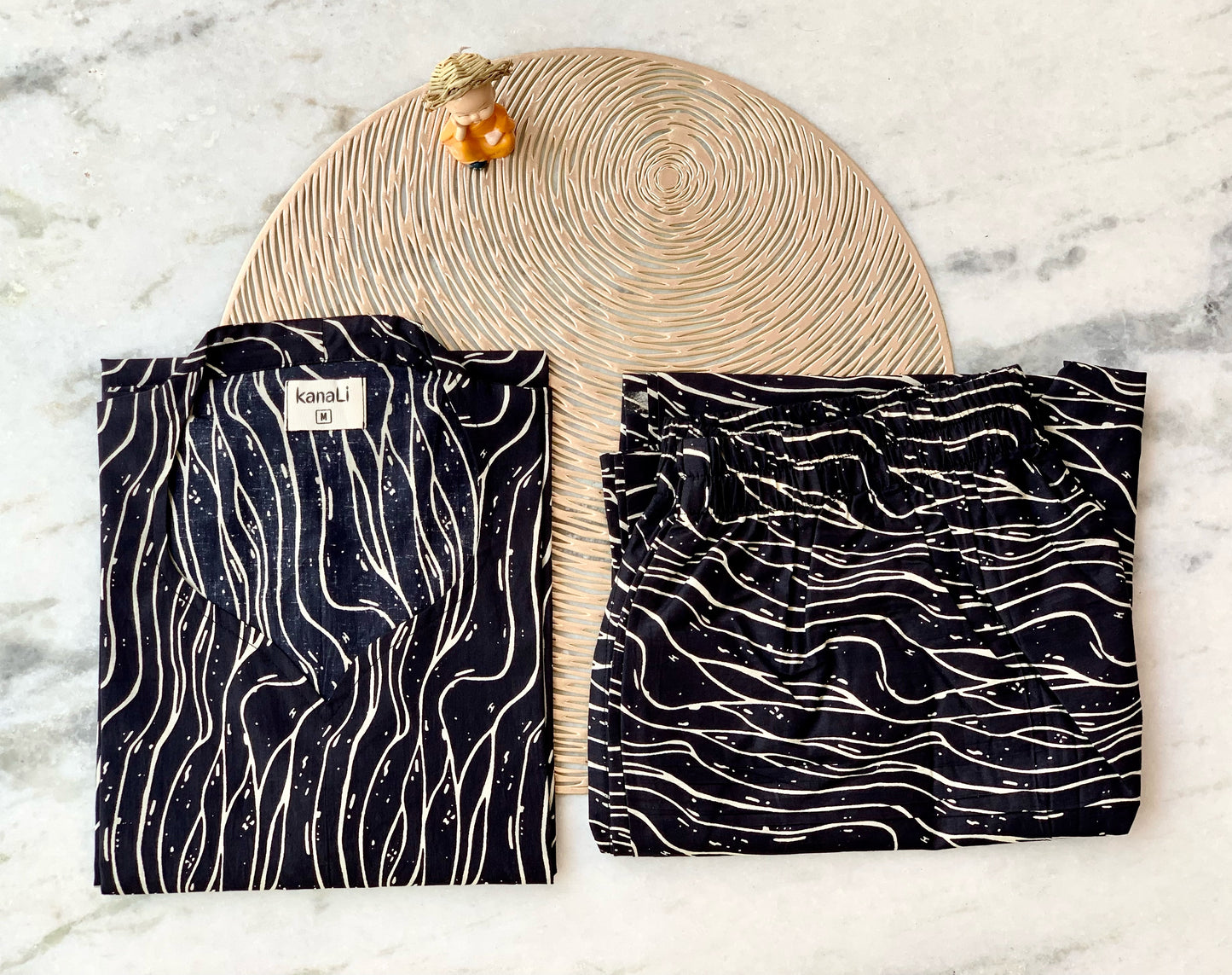 Black Swirl - Co-ord