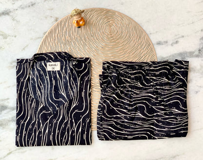 Black Swirl - Co-ord