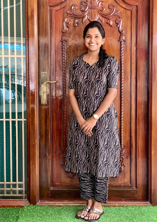 Black Swirl - Co-ord