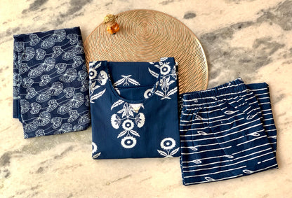 Indigo breeze - ⁠Salwar suit set