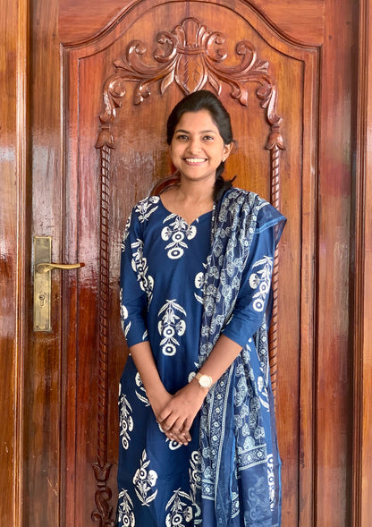 Indigo breeze - ⁠Salwar suit set