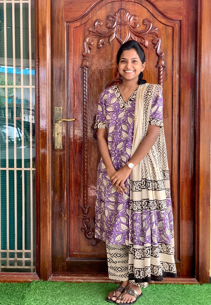 Lilac Bloom - ⁠Salwar suit set