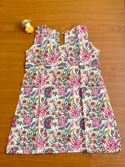 Floral garden - Girl Frock