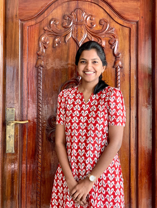 Red Rhythm - Kurti