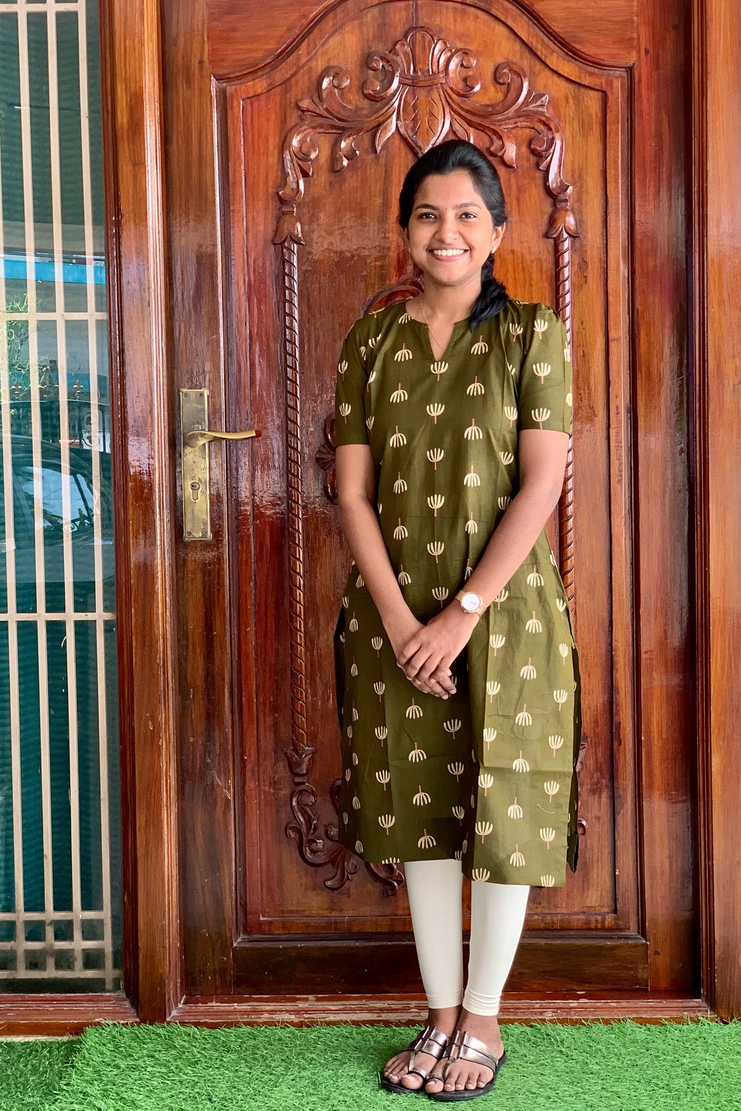Olive Petal - Kurti