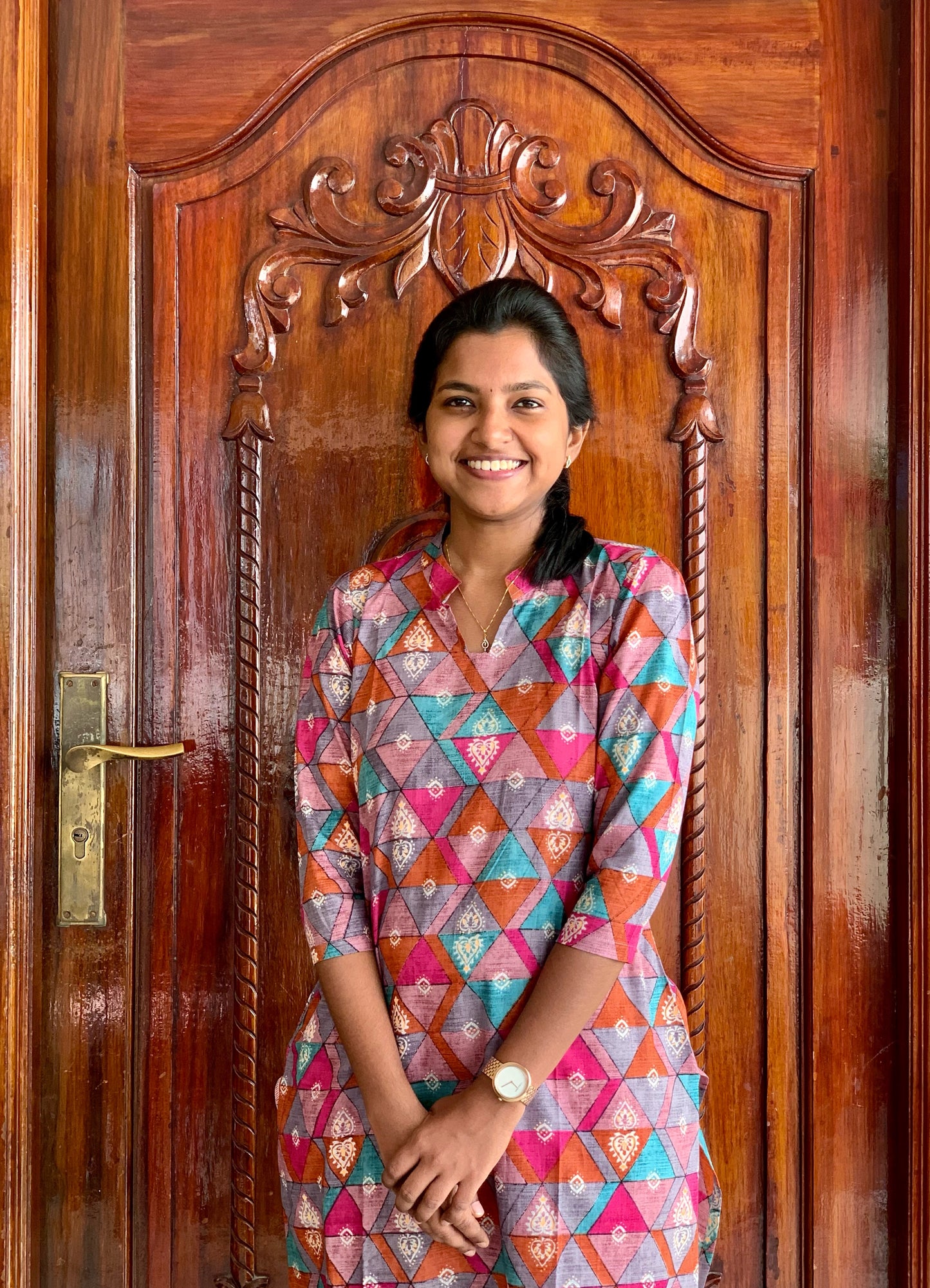 Geometric grace - Kurti