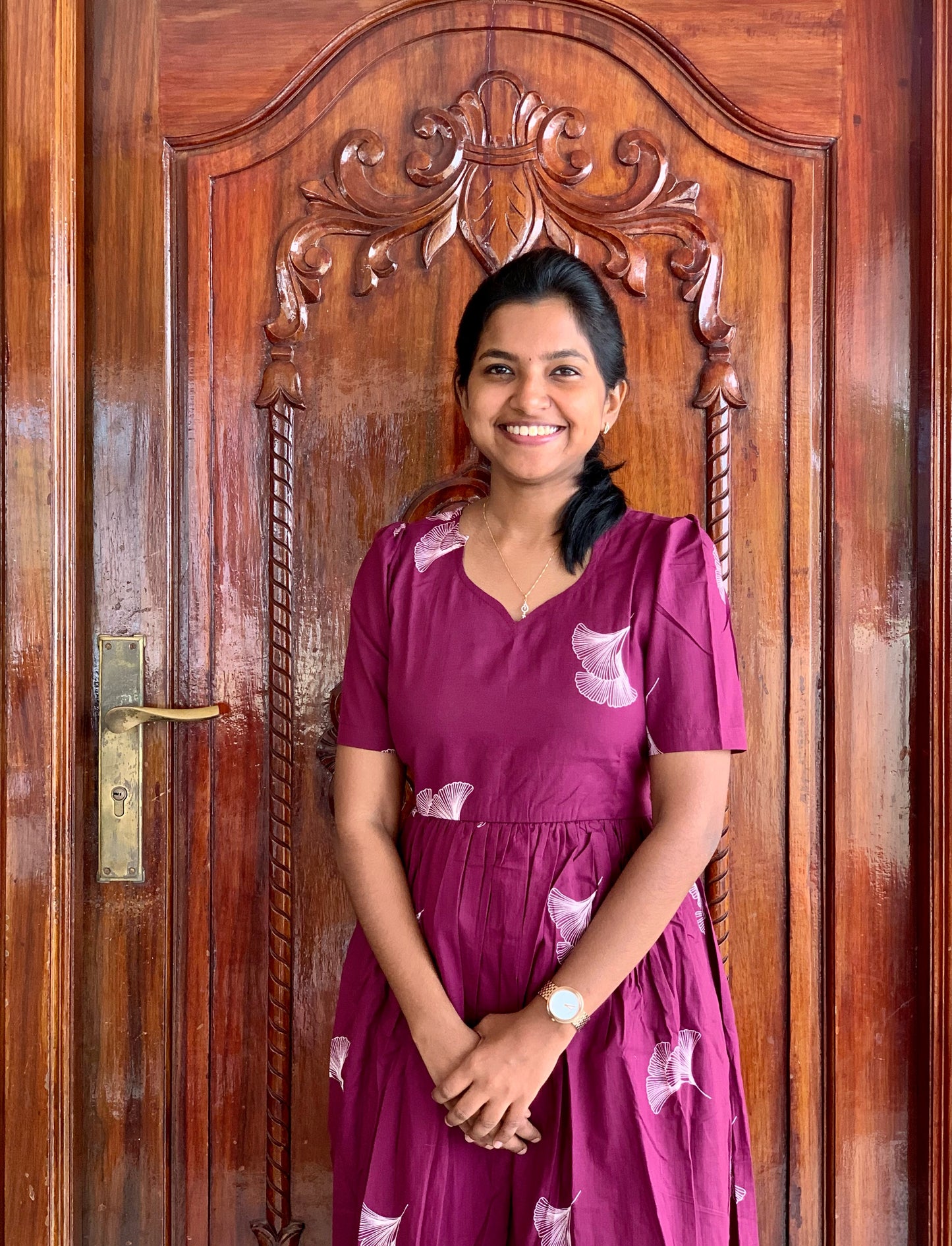 Burgundy Autumn - Maxi