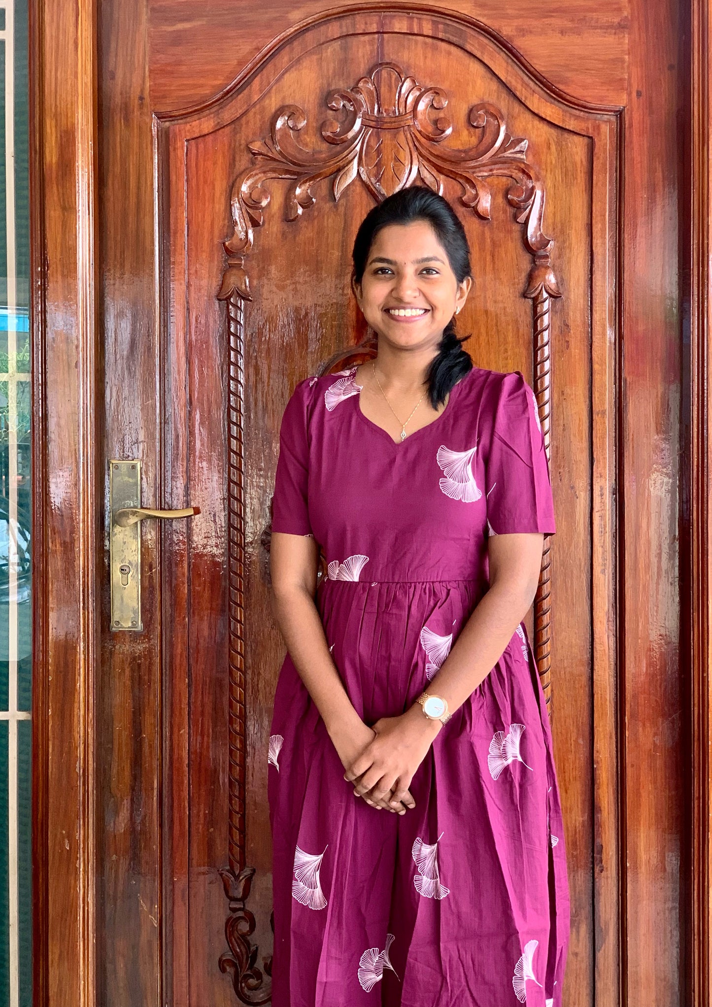 Burgundy Autumn - Maxi