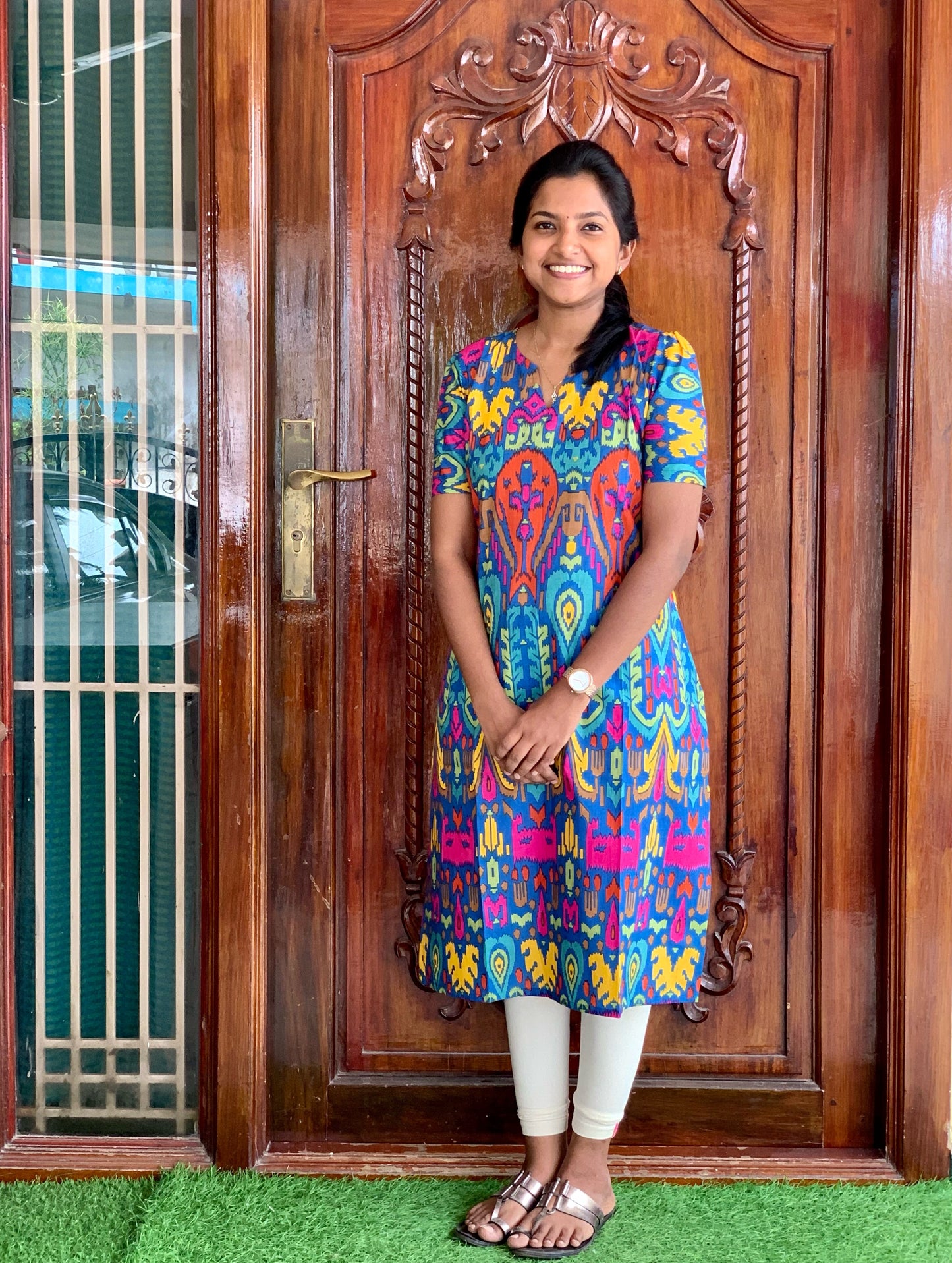 Vibrant Multicolour - Kurti